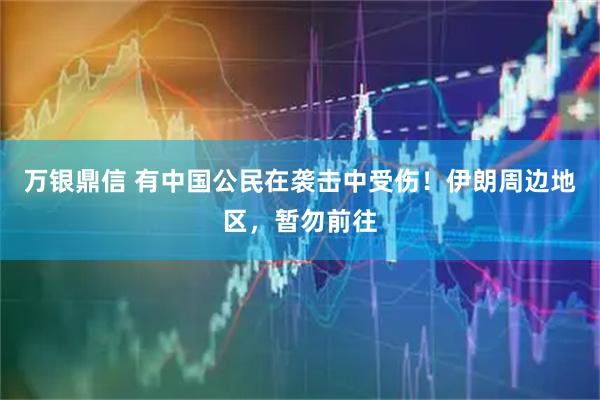 万银鼎信 有中国公民在袭击中受伤！伊朗周边地区，暂勿前往