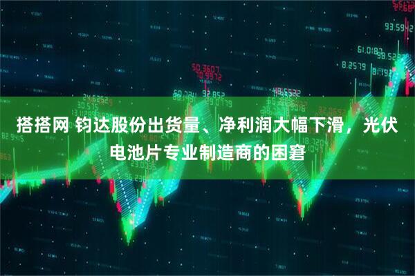 搭搭网 钧达股份出货量、净利润大幅下滑，光伏电池片专业制造商的困窘