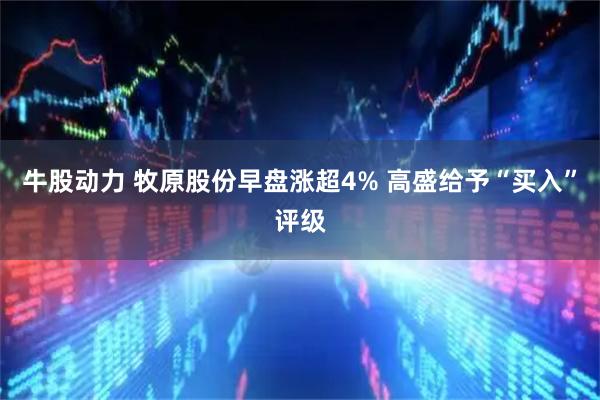 牛股动力 牧原股份早盘涨超4% 高盛给予“买入”评级