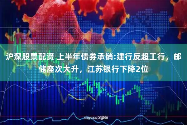 沪深股票配资 上半年债券承销:建行反超工行，邮储座次大升，江苏银行下降2位