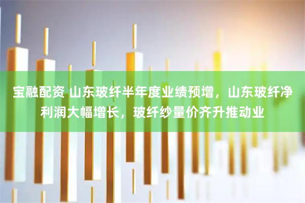 宝融配资 山东玻纤半年度业绩预增,山东玻纤净利润大幅增长,玻纤纱量价齐升推动业