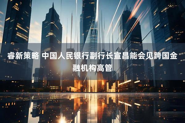 睿新策略 中国人民银行副行长宣昌能会见跨国金融机构高管