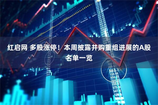 红启网 多股涨停！本周披露并购重组进展的A股名单一览